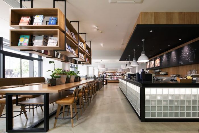 mẫu thiết kế nội thất quán cafe 