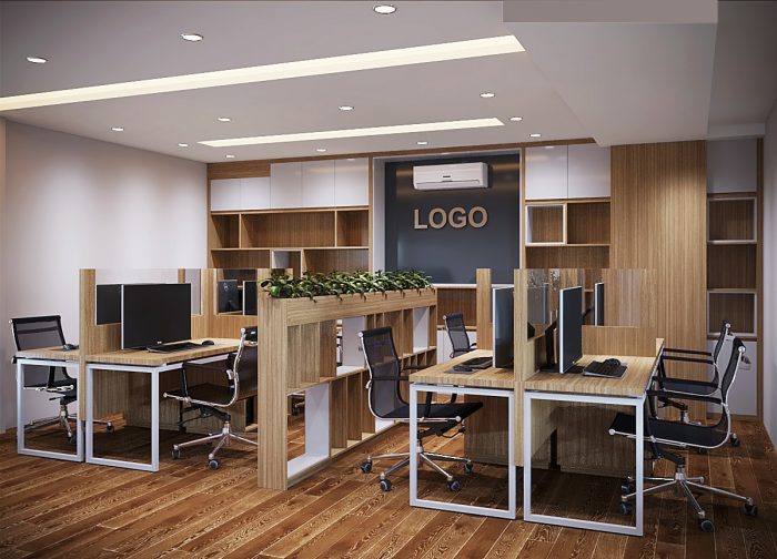 Hình ảnh mẫu thiết kế nội thất văn phòng hiện đại đẹp tại Hà Nội NT529120 -  Kiến trúc Angcovat
