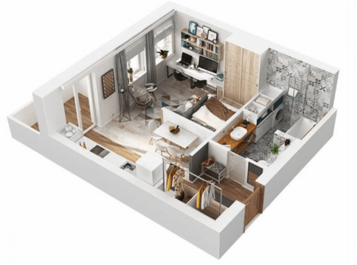 thiết kế thi công nội thất căn hộ chung cư
