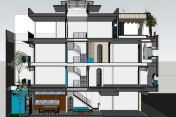 Các mẫu thiết kế nội thất nhà 4 tầng đẹp – Cập nhật mới 2022