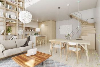 40 ý tưởng bố trí nội thất nhà có gác lửng đẹp 2022