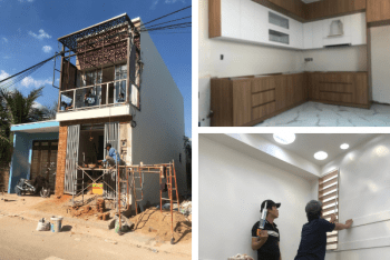 Dự án gia công nội thất gỗ nhà phố 2 tầng hiện đại – Quận 9