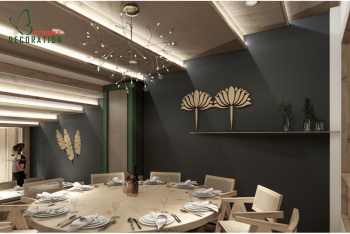 Tổng hợp 12 ý tưởng trang trí nhà hàng – décor quán ăn dễ thực hiện